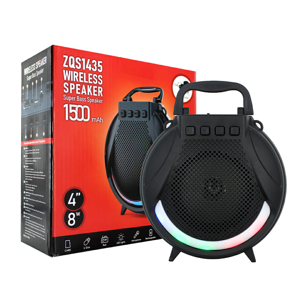 [ZQS1435] BOCINA 4" BLUETOOTH EXPANDIBLE