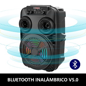 BOCINA BLUETOOTH LINK BITS 4" RFR060