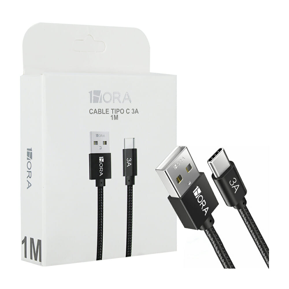 [CAB262] CABLE TIPO C 1M 1HORA CAB262