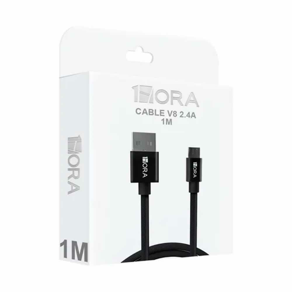 [CAB248G] CABLE V8 2.4A 1M 1HORA CAB248
