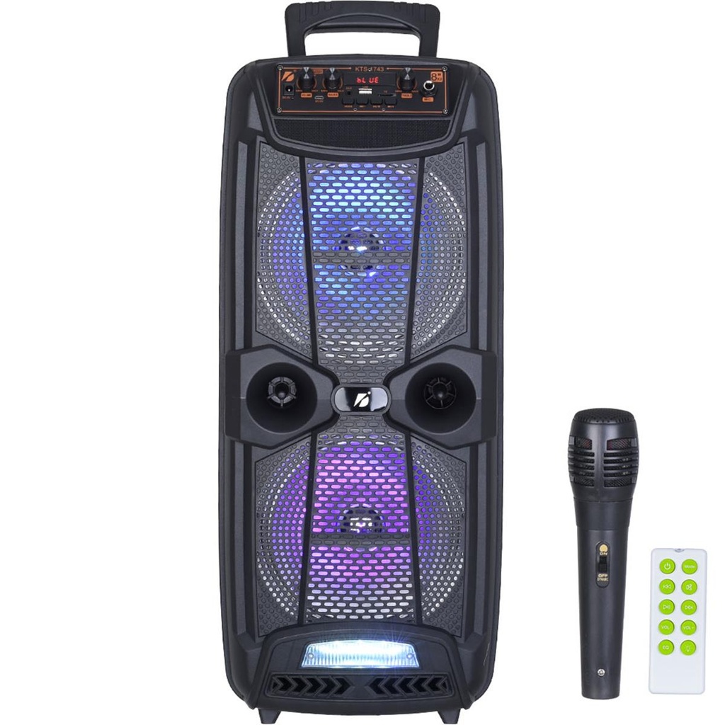 BOCINA 8"X2 KTS-1743