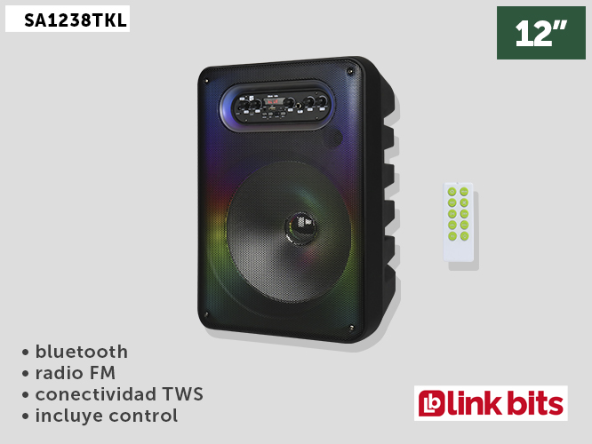 BOCINA 12"  SA1238TKL