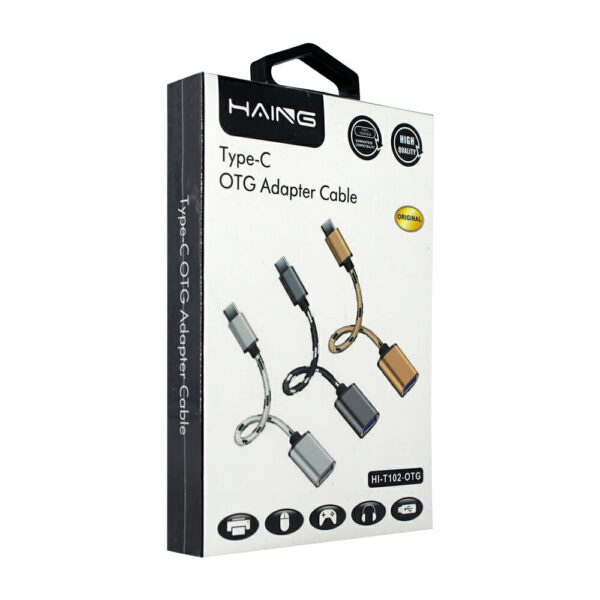 [HI-T102-OTG] OTG ADAPTER CABLE USB A C  HI-T102-OTG