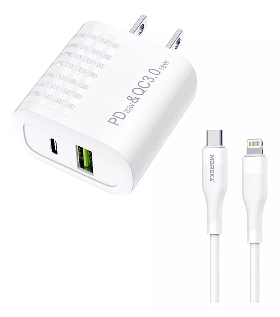 [AC107] CARGADOR C- LIGHTNIG MOREKA AC107